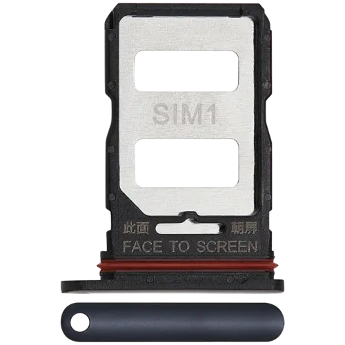 Sim Card Tray For Xiaomi 12T Pro (Black)