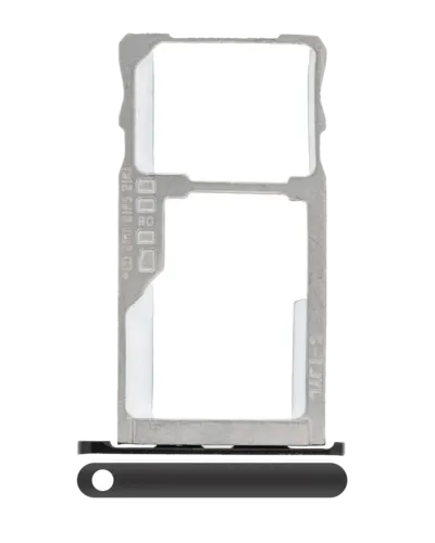 Tiroir pour carte SIM pour BlackBerry KEYone (noir)