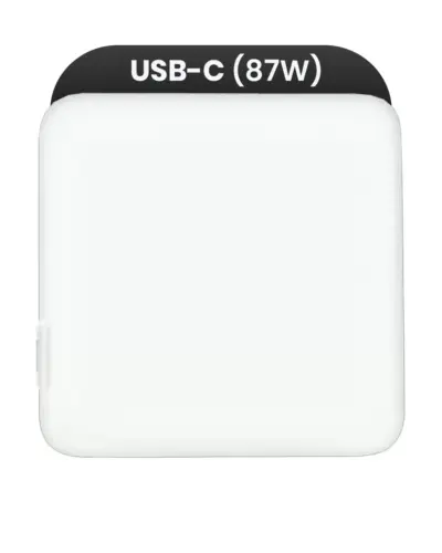 Apple 87W USB-C Wall Power Adapter (A1719) (US Version) (OEM Grade A, Bulk Packaging)