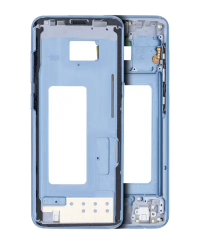 Boîtier intermédiaire pour Samsung Galaxy S8 (avec petites pièces) (Bleu corail)
