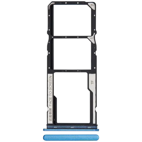 Sim Card Tray For Xiaomi Redmi 10C (Ocean Blue)