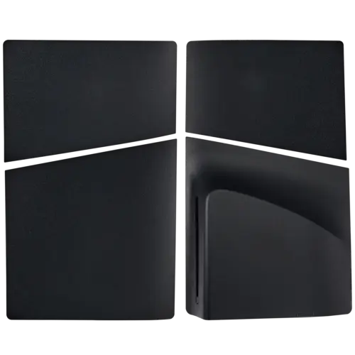 Faceplate cache (Top & Bottom) pour Sony PlayStation 5 Slim Disc Edition (noir)