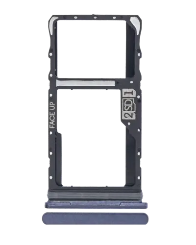 Dual Sim Card Tray For Motorola Moto G50 (XT2137 / 2021) (Steel Gray)