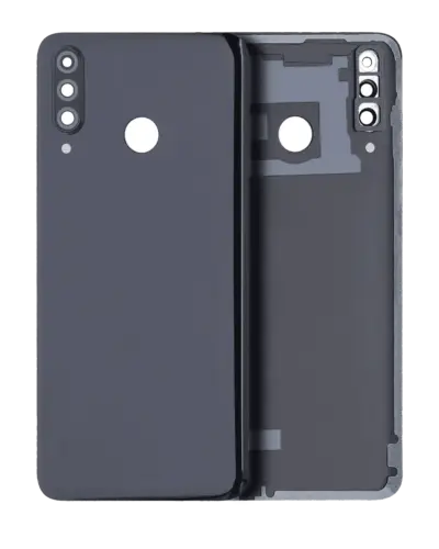 Back cover Glass With Camera Lens For Huawei P30 Lite / Nova 4E (4GB RAM / Without Logo) (Midnight Black)