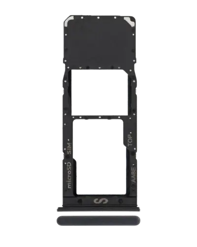 Single Sim Card Tray For Samsung Galaxy A02 (A022 / 2020) (Black)