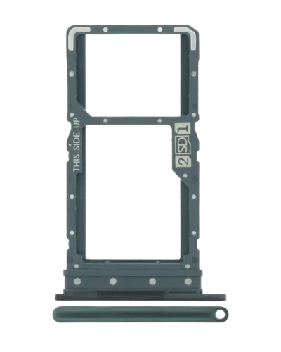 Dual Sim Card Tray For Motorola Moto G9 Power (XT2091 / 2020) (Metallic Sage)