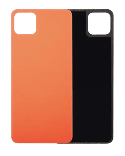 Back cover Glass For Google Pixel 4 (Oh So Orange)
