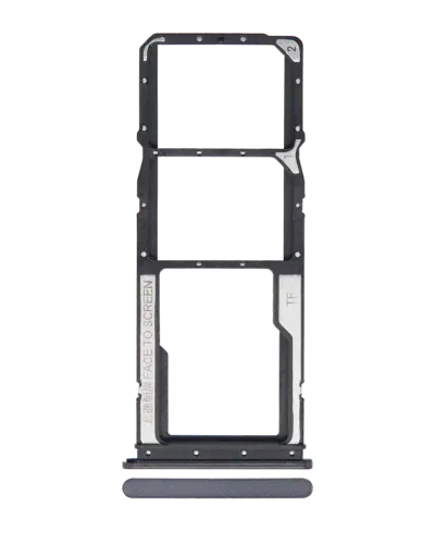 Dual Sim Card Tray For Xiaomi Redmi 8A (Midnight Black)
