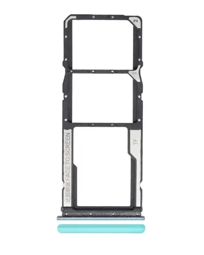 Dual Sim Card Tray For Xiaomi Redmi 9T / Note 9 4G / Poco M3 (Green)