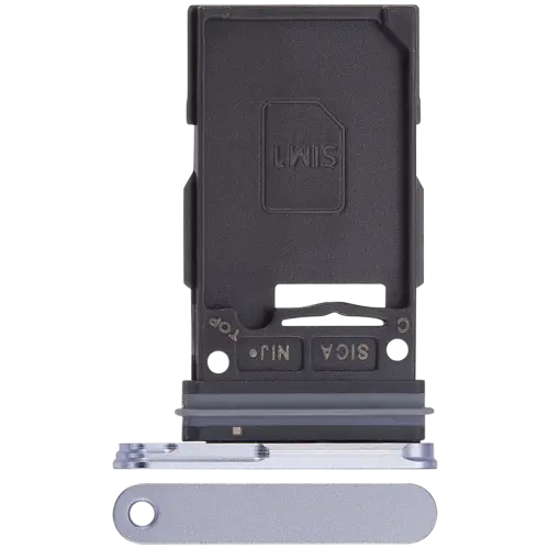 Single Sim Card Tray For Samsung Galaxy S25 / S25 Plus (Premium) (Iceblue)