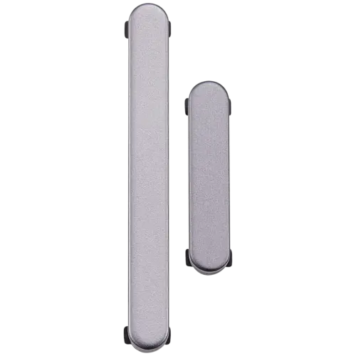 Hard Buttons (Power / Volume) For Samsung Galaxy S25 / S25 Plus (Premium) (Silver Shadow)