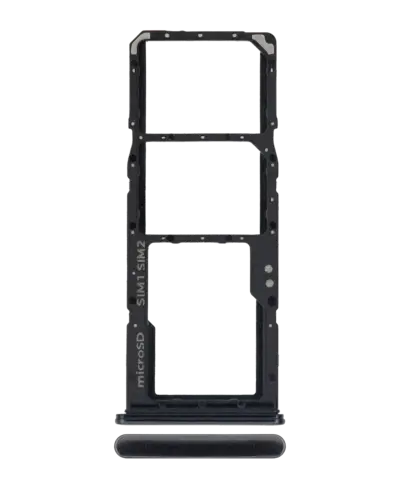Dual Sim Card Tray For Samsung Galaxy A70 (A705 / 2019) (Black)