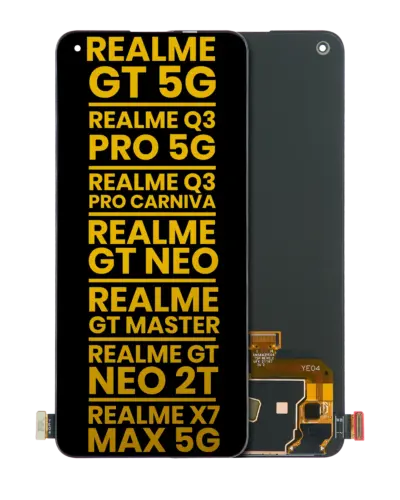 OLED Assembly Without Frame For Realme GT 5G / Realme Q3 Pro 5G / Realme Q3 Pro Carniva / Realme GT Neo / Realme GT Master / Realme GT Neo 2T / Realme X7 Max 5G (Refurbished) (All Colors)