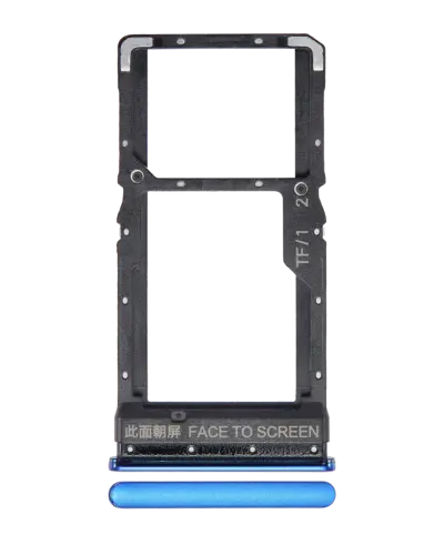 Dual Sim Card Tray For Xiaomi Redmi Poco X3 / X3 Pro (Frost Blue)