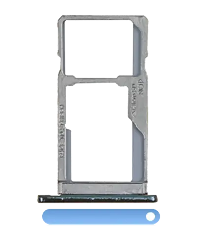 Single Sim Card Tray For Motorola Moto G6 Play / G6 Forge (XT1922 / 2018) (Blue)
