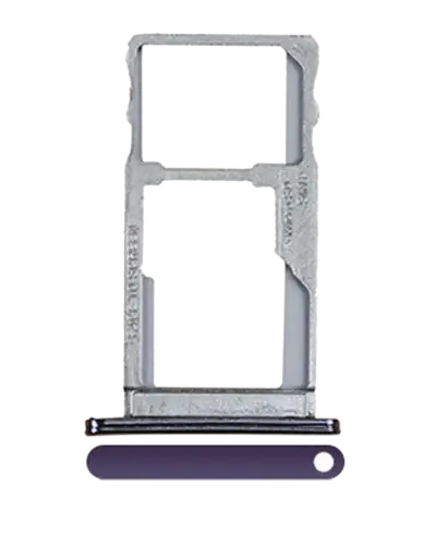 Single Sim Card Tray For Motorola Moto G6 Play / G6 Forge (XT1922 / 2018) (Purple)
