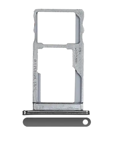 Single Sim Card Tray For Motorola Moto G6 Play / G6 Forge (XT1922 / 2018) (Black)