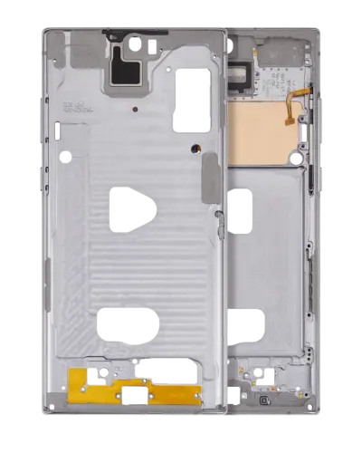 Boîtier intermédiaire pour Samsung Galaxy Note 10 Plus (Blanc Aura)