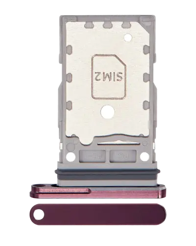 Tiroir double carte SIM pour Samsung Galaxy Z Fold 4 (F936) (Bordeaux) – Image 6