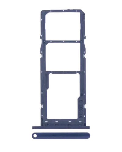 Dual Sim Card Tray For Samsung Galaxy A02S (A025 / 2020) / A03 (A035 / 2021) (Blue)