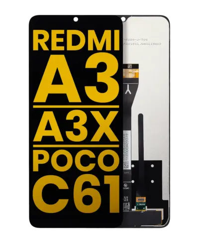 Écran LCD sans cadre pour Xiaomi Redmi A3 / A3x / Poco C61 (reconditionné) (toutes couleurs) – Image 7