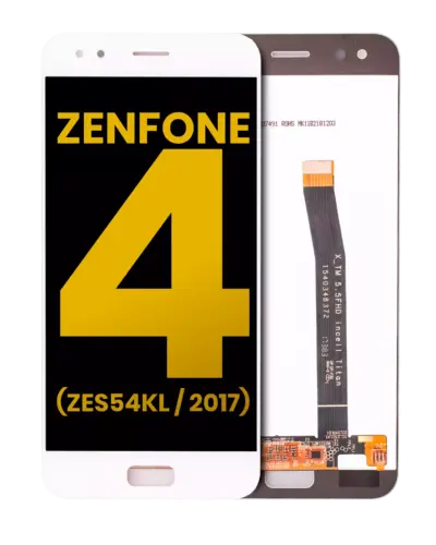 LCD Assembly Without Frame For Asus ZenFone 4 (ZE554KL / 2017) (Refurbished) (White)