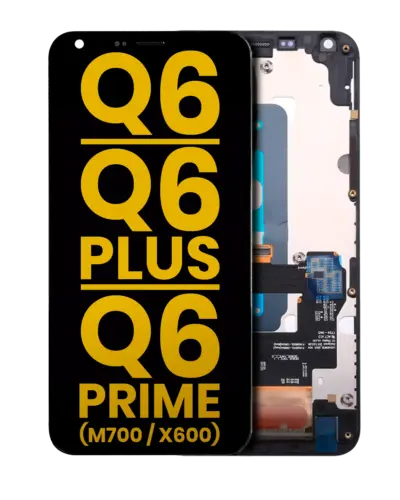 Écran LCD avec cadre pour LG Q6 / Q6 Plus / Q6 Prime (M700 / X600) (Remis à neuf) (Toutes les couleurs) – Image 4