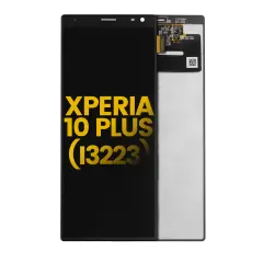 Écran LCD complet sans cadre pour Sony Xperia 10 Plus (I3223) (reconditionné) (noir)