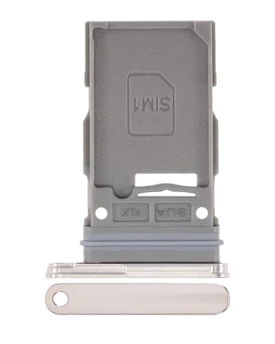 Single Sim Card Tray For Samsung Galaxy S22 5G / S22 Plus 5G (Pink Gold)