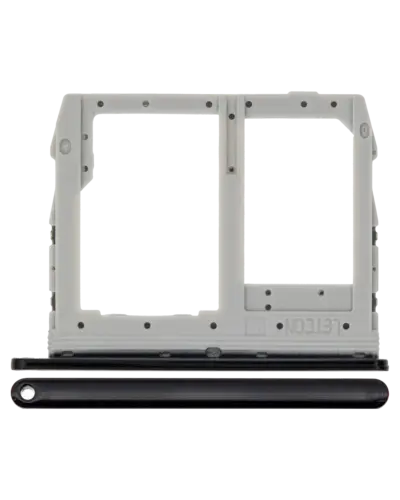 Sim Card + SD Card Tray For LG Q60 / K50 ( 2019 / X520 ) / K40S (2019 / X430) (Gray) – Image 4