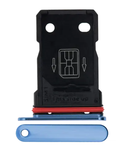 Dual Sim Card Tray For OnePlus 7T (Glacier Blue)