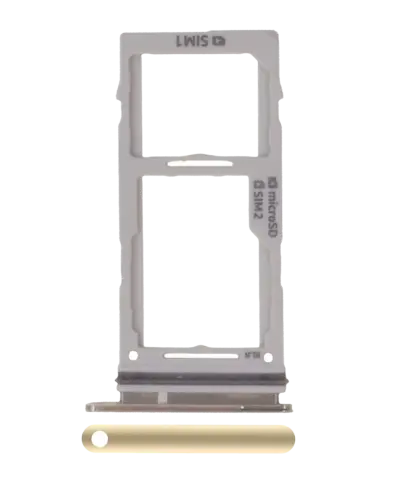 Dual tiroir SIM pour Samsung Galaxy S10 / S10 Plus / S10E (Canary Yellow)