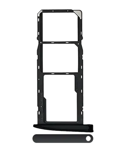 Dual Sim Card Tray For Motorola Moto G6 (XT1925 / 2018) (Black)