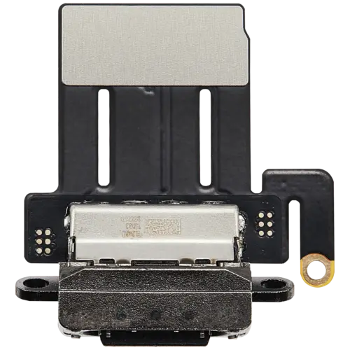 Charging Port Flex Cable For iPad Pro 11" 5th Gen (2024) / Pro 11" 6th Gen (2025) (Aftermarket Plus) (Space Black)