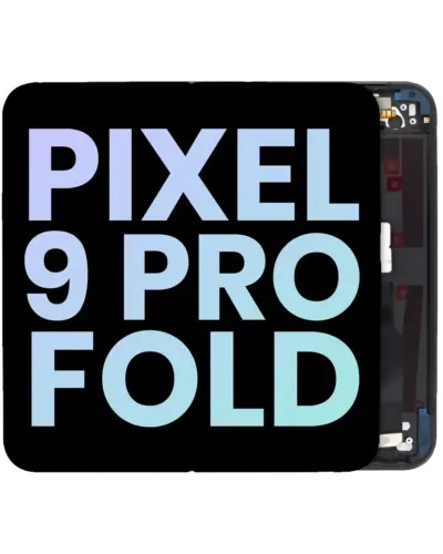 Inner OLED Display Assembly With Frame For Google Pixel 9 Pro Fold (Genuine OEM) (Carbon)