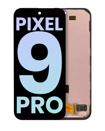 OLED Assembly With Frame (With Fingerprint Sensor) For Google Pixel 9 Pro (Genuine OEM) (All Colors)