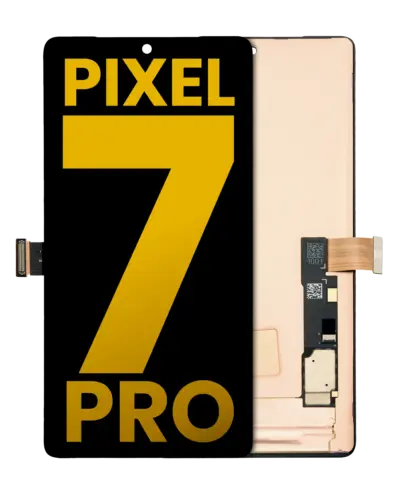 Écran OLED sans cadre (sans capteur d'empreintes digitales) pour Google Pixel 7 Pro (reconditionné) (toutes couleurs)