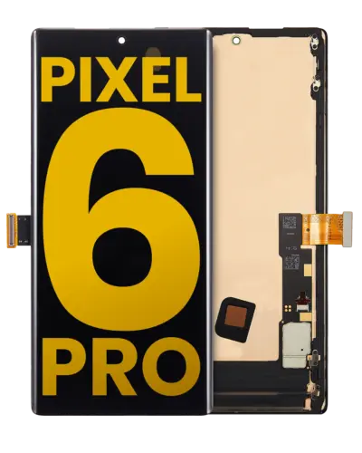OLED Assembly With Frame (Without Finger Print Sensor) For Google Pixel 6 Pro (Refurbished) (All Colors)