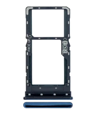 Dual Sim Card Tray For Motorola Moto G9 Plus (XT2087 / 2020) (Indigo Blue)