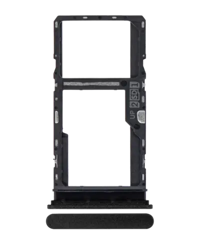 Dual Sim Card Tray For Motorola Moto G30 (XT2129 / 2021) (Phantom Black)