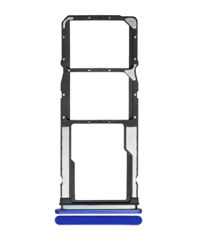 Dual Sim Card Tray For Xiaomi Redmi 9 / Poco M2 (Blue)