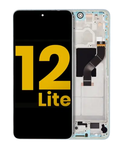 Bloc écran OLED avec cadre pour Xiaomi 12 Lite (reconditionné) (Lite Green) – Image 12