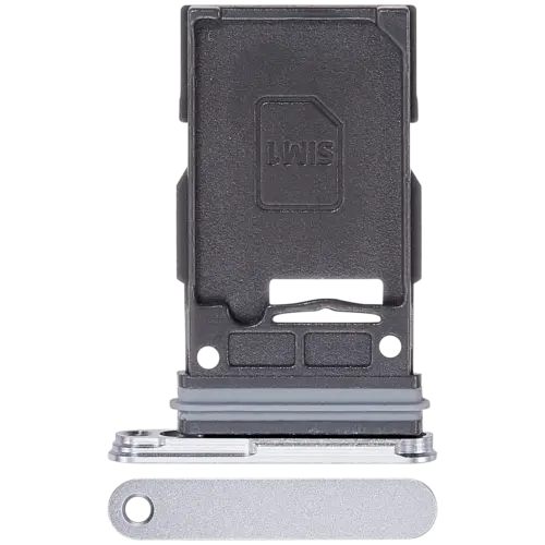 Single Sim Card Tray For Samsung Galaxy S25 / S25 Plus (Premium) (White)