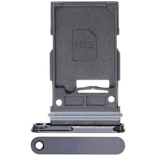 Single Sim Card Tray For Samsung Galaxy S25 / S25 Plus (Premium) (Blue Black)