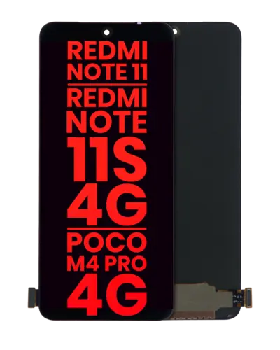 OLED Assembly Without Frame For Xiaomi Redmi Note 11 / Redmi Note 11S 4G / Xiaomi Poco M4 Pro 4G (Aftermarket Plus) (All Colors)