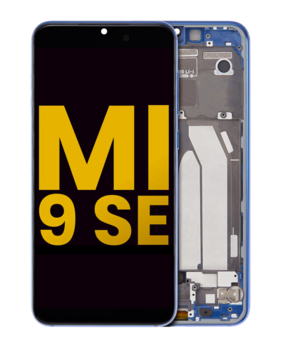 OLED Assembly With Frame For Xiaomi Mi 9 SE (Refurbished) (Blue) – Image 11