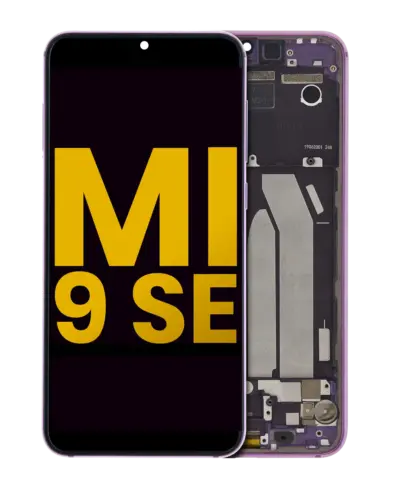 OLED Assembly With Frame For Xiaomi Mi 9 SE (Refurbished) (Violet)