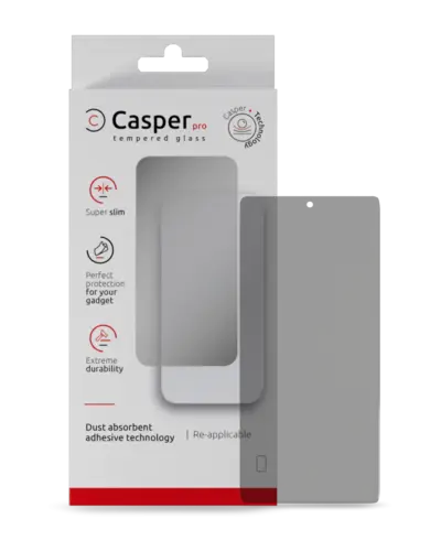 Casper Pro Tempered Glass For Samsung Galaxy S25 Ultra (Retail Pack) (Privacy)