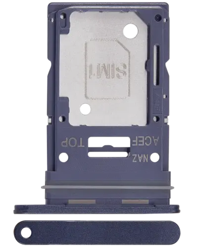 Dual Sim Card Tray For Samsung Galaxy A35 (A356 / 2024) (Premium) (Navy)
