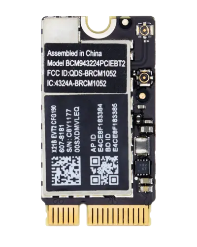 AirPort Wireless Network Card For MacBook Air 11" A1370 (2011) / 11" A1465 (2012) / 13" A1369 (2011) / 13" A1466 (2012)